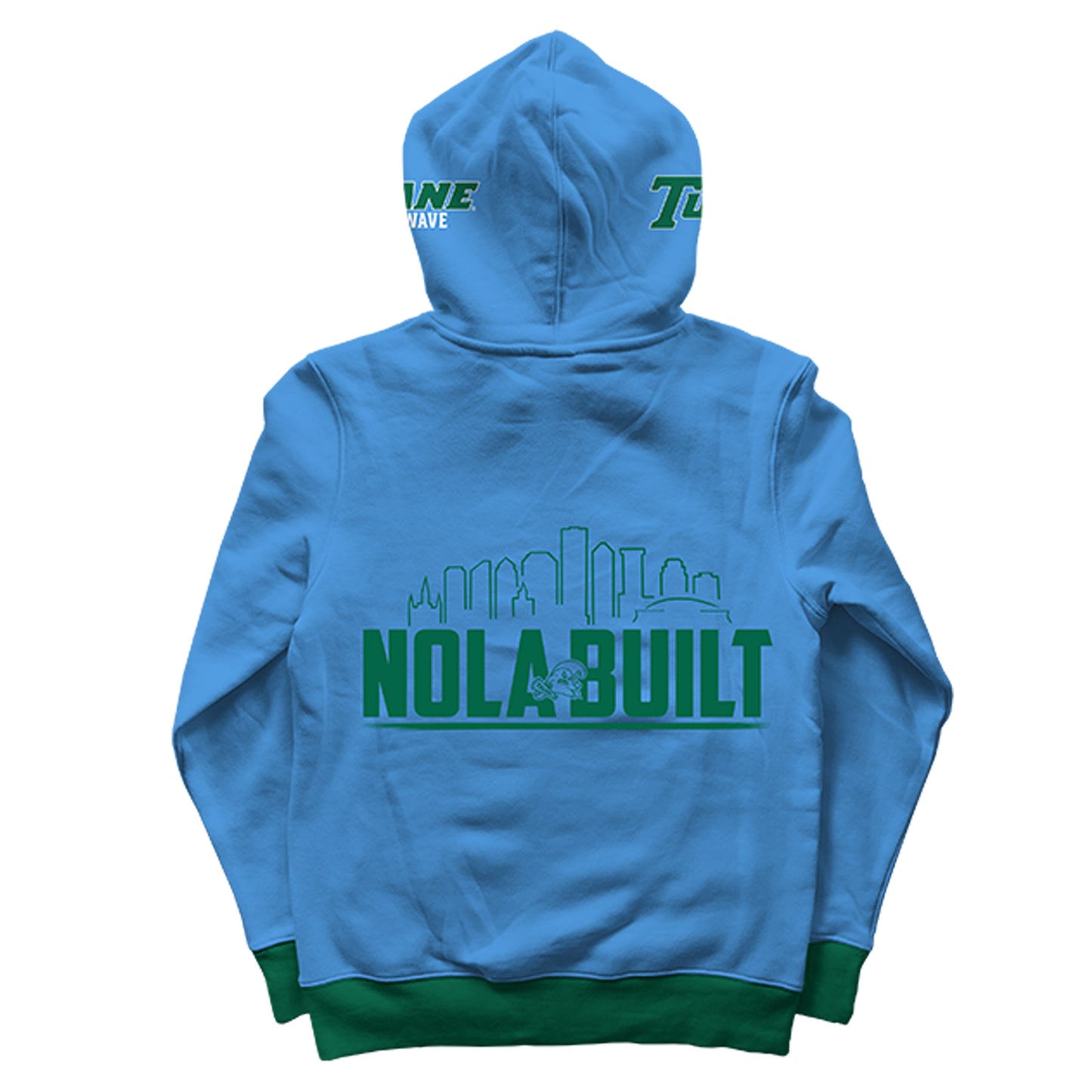 Tulane University Tailgate Blue Hoodie