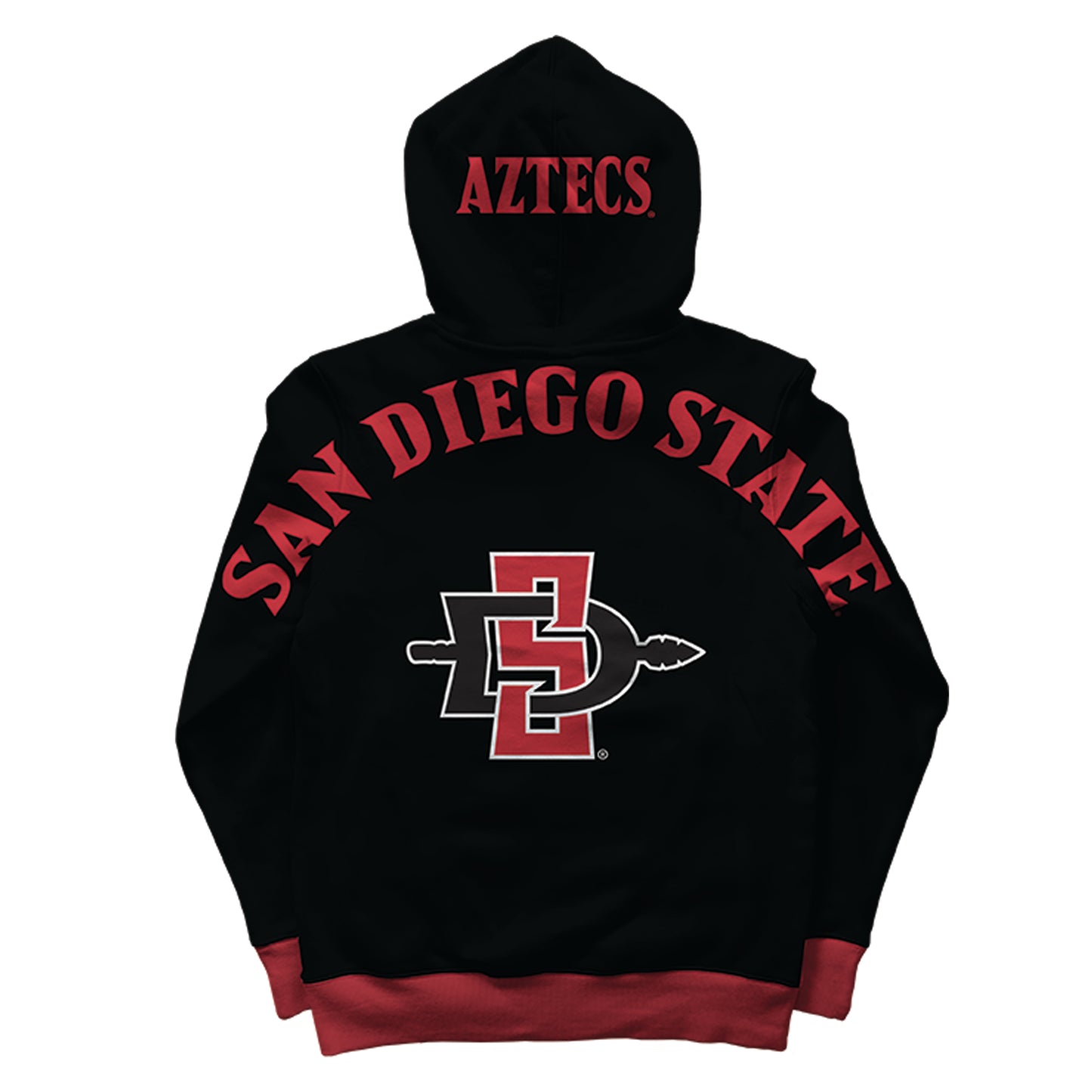 San Diego State University Crest Pullover Hoodie