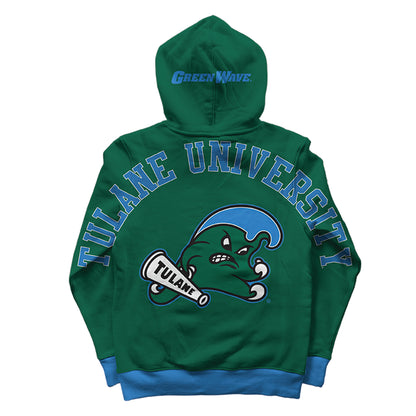 Tulane University Crest Pullover Hoodie