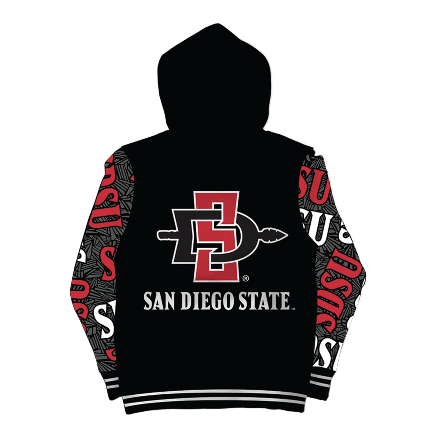 San Diego State University Wildstyle Pullover Hoodie