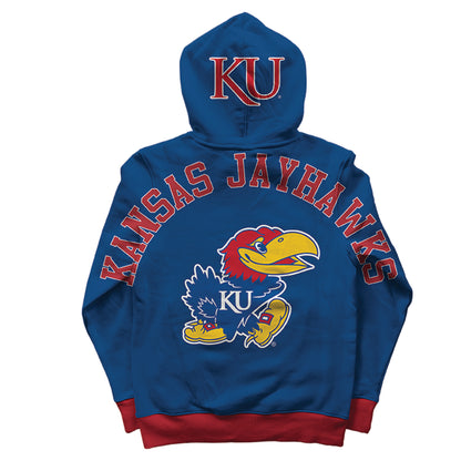 University of Kansas Crest Pullover Hoodie