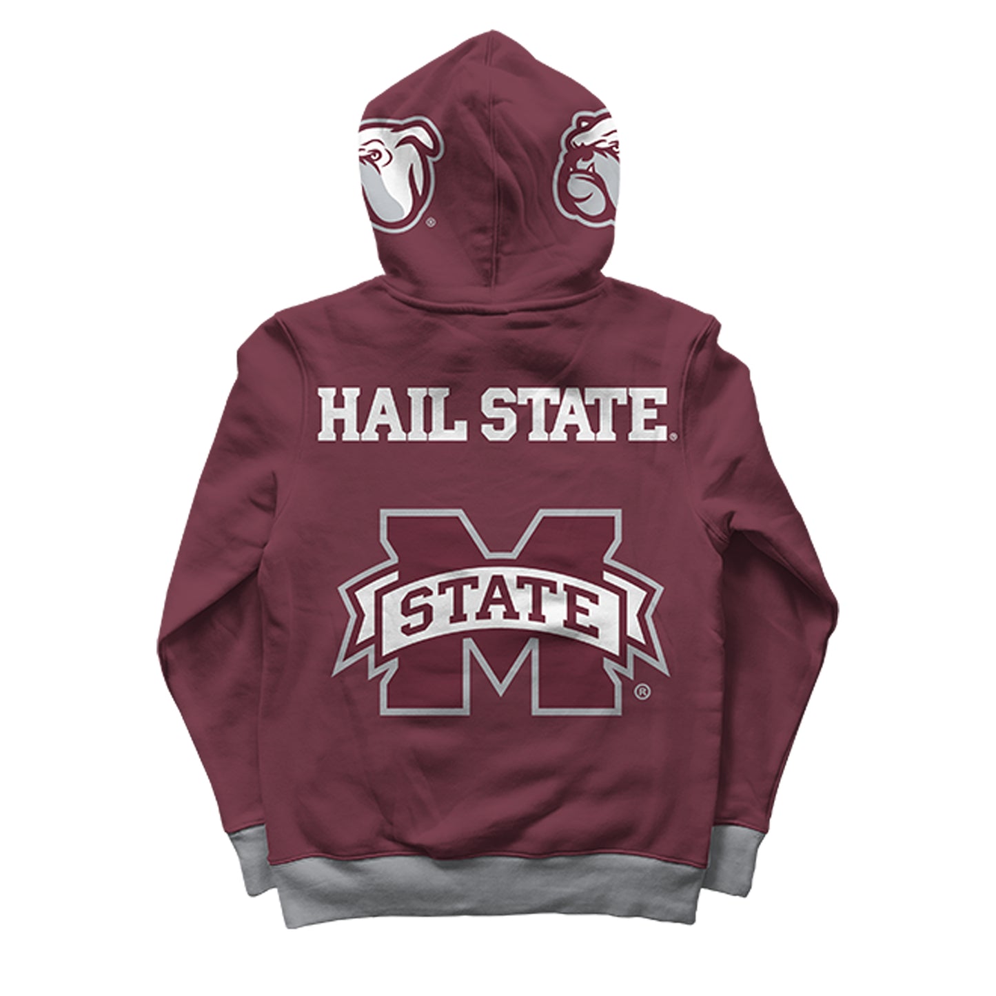 Mississippi State University Rally Maroon Pullover Hoodie