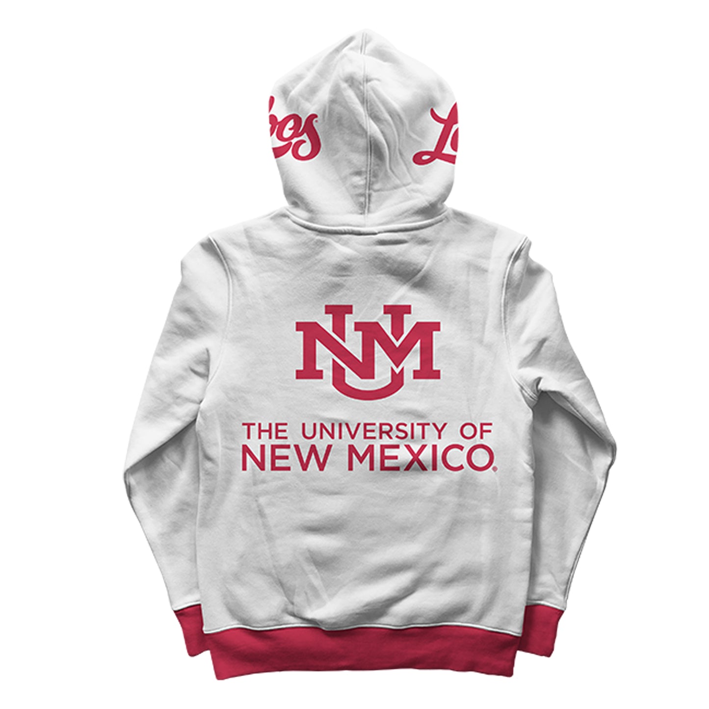 University of New Mexico Tailgate White Hoodie