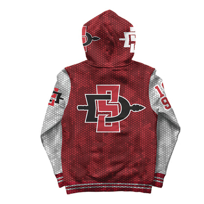 San Diego State University Varsity Pullover Hoodie