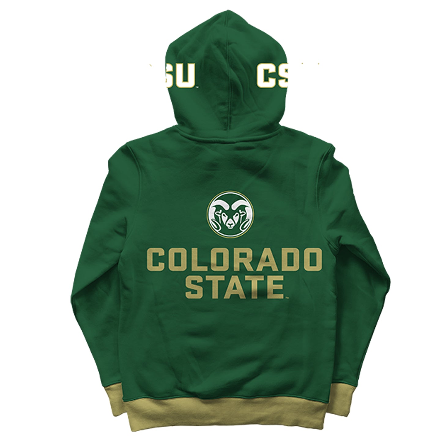 Colorado State University Tailgate Green Hoodie