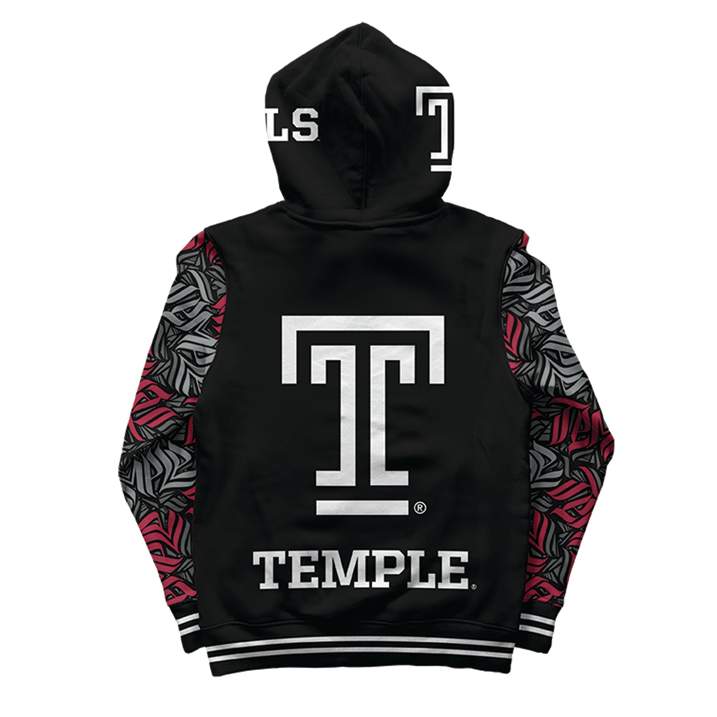 Temple University Wildstyle Pullover Hoodie