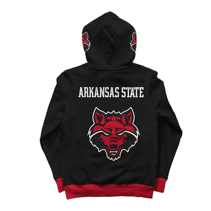 Arkansas State University Rally Black Pullover Hoodie