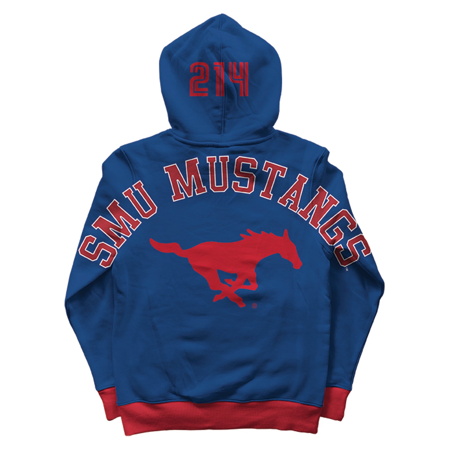 SMU Crest Pullover Hoodie