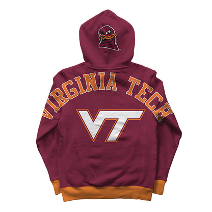 Virginia Tech University Crest Pullover Hoodie