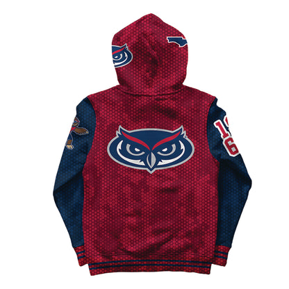 Florida Atlantic University Varsity Pullover Hoodie