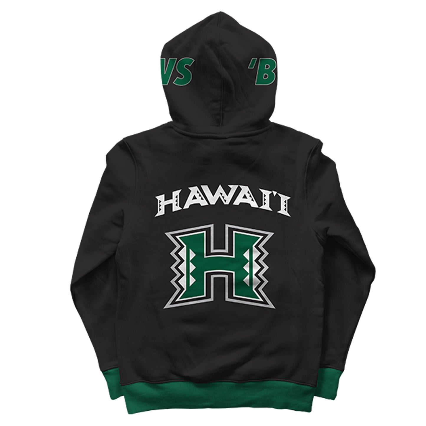 University of Hawaii Tailgate Black Hoodie