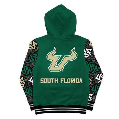 USF Wildstyle Green Pullover Hoodie