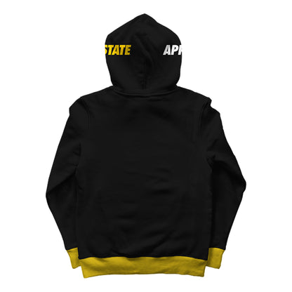 Appalachian State University Classic Black Pullover Hoodie