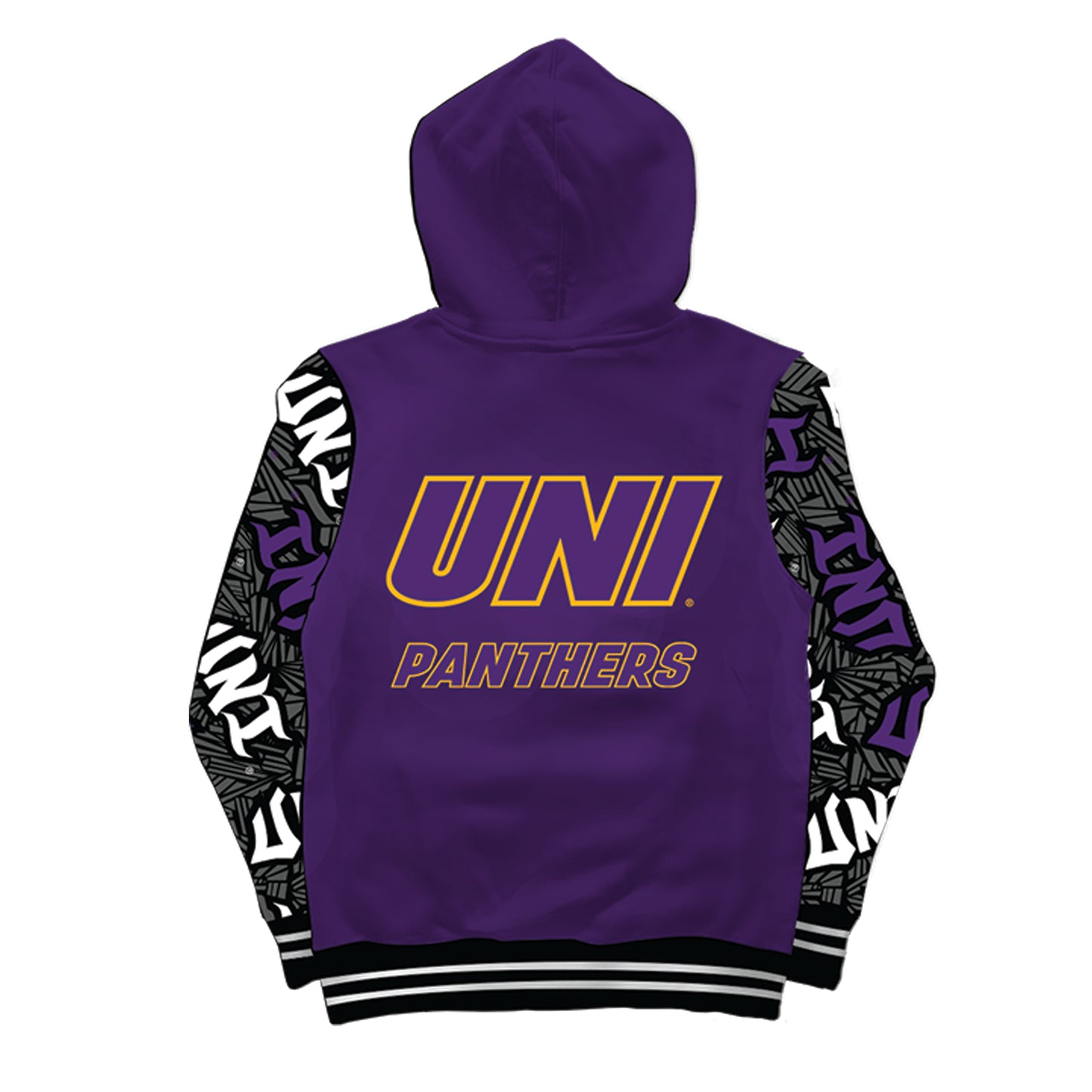 Northern Iowa University Wildstyle Purple Pullover Hoodie