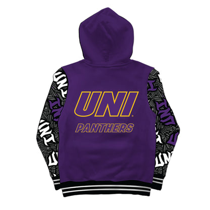 Northern Iowa University Wildstyle Purple Pullover Hoodie