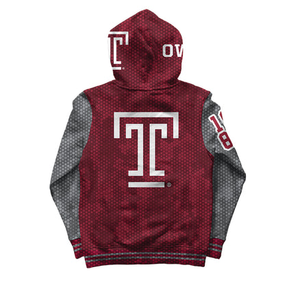 Temple University Varsity Pullover Hoodie