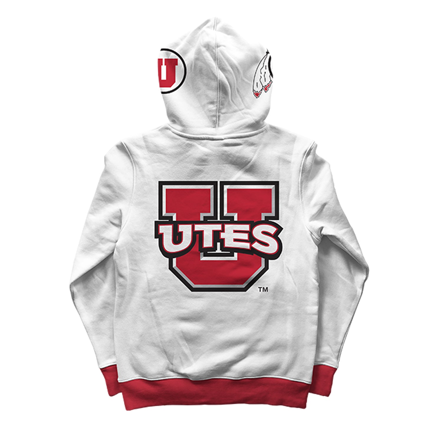 University of Utah Tailgate White Hoodie