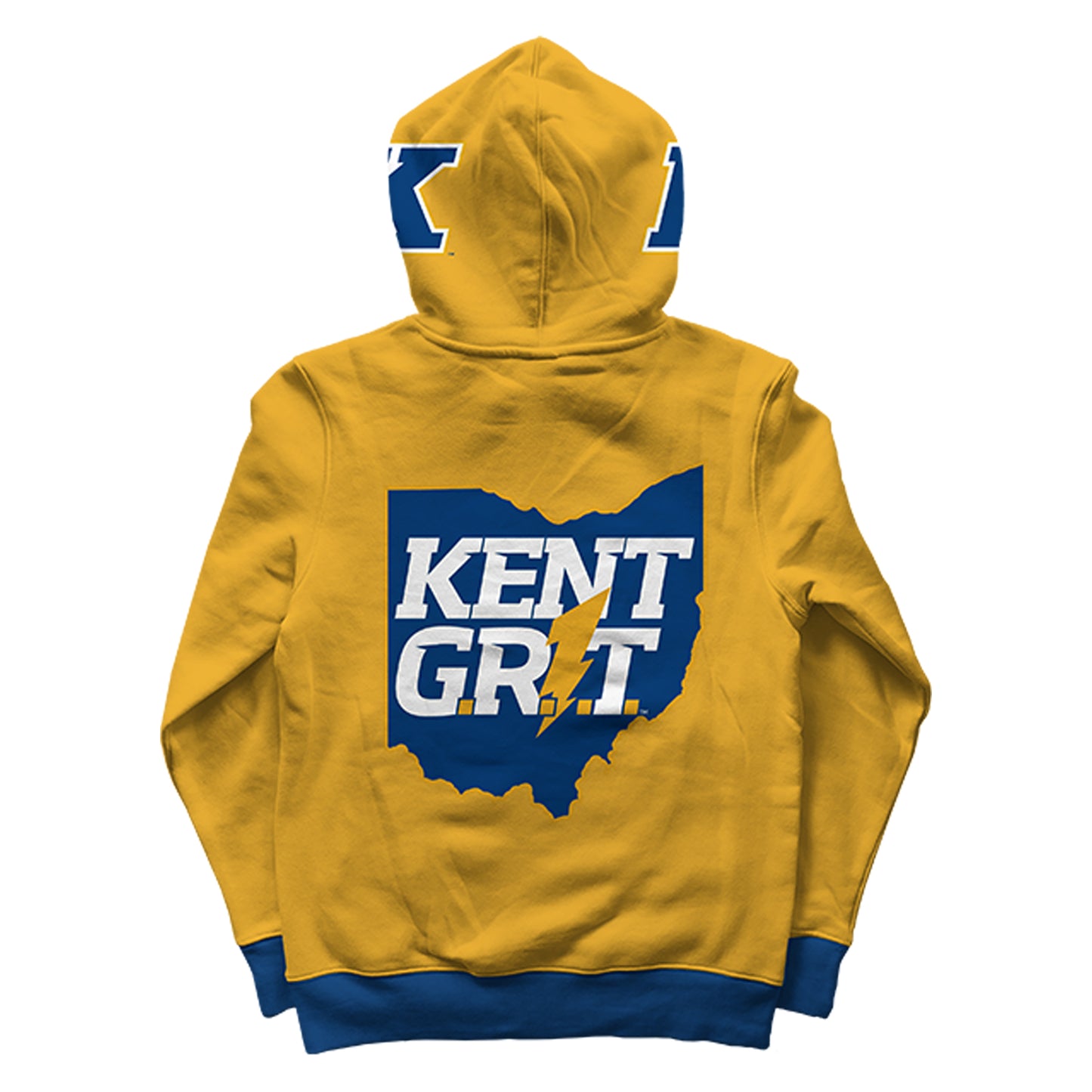 Kent State University Tailgate Gold Hoodie