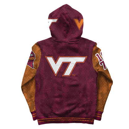 Virginia Tech University Varsity Pullover Hoodie