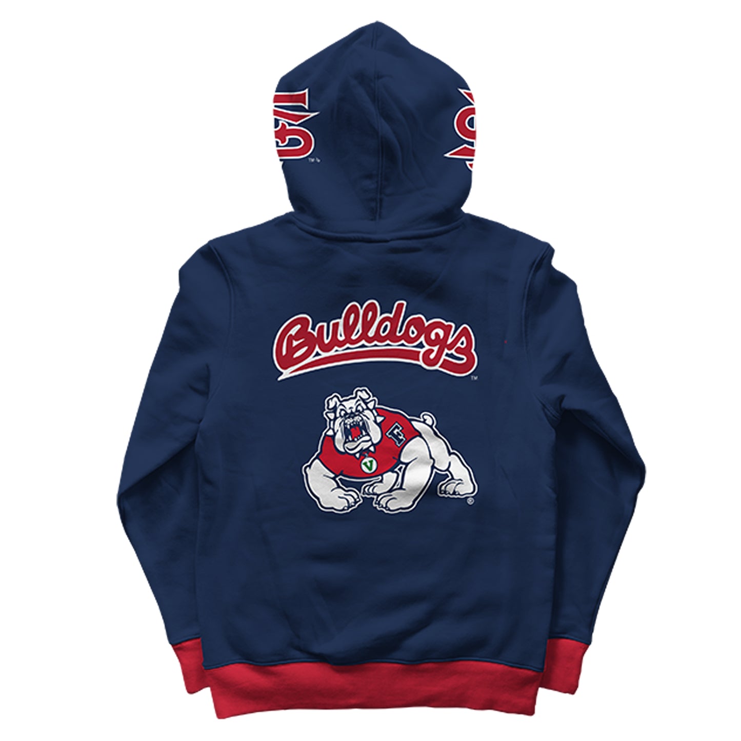 Fresno State University Tailgate Blue Hoodie