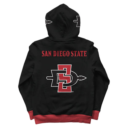 San Diego State University Rally Black Pullover Hoodie