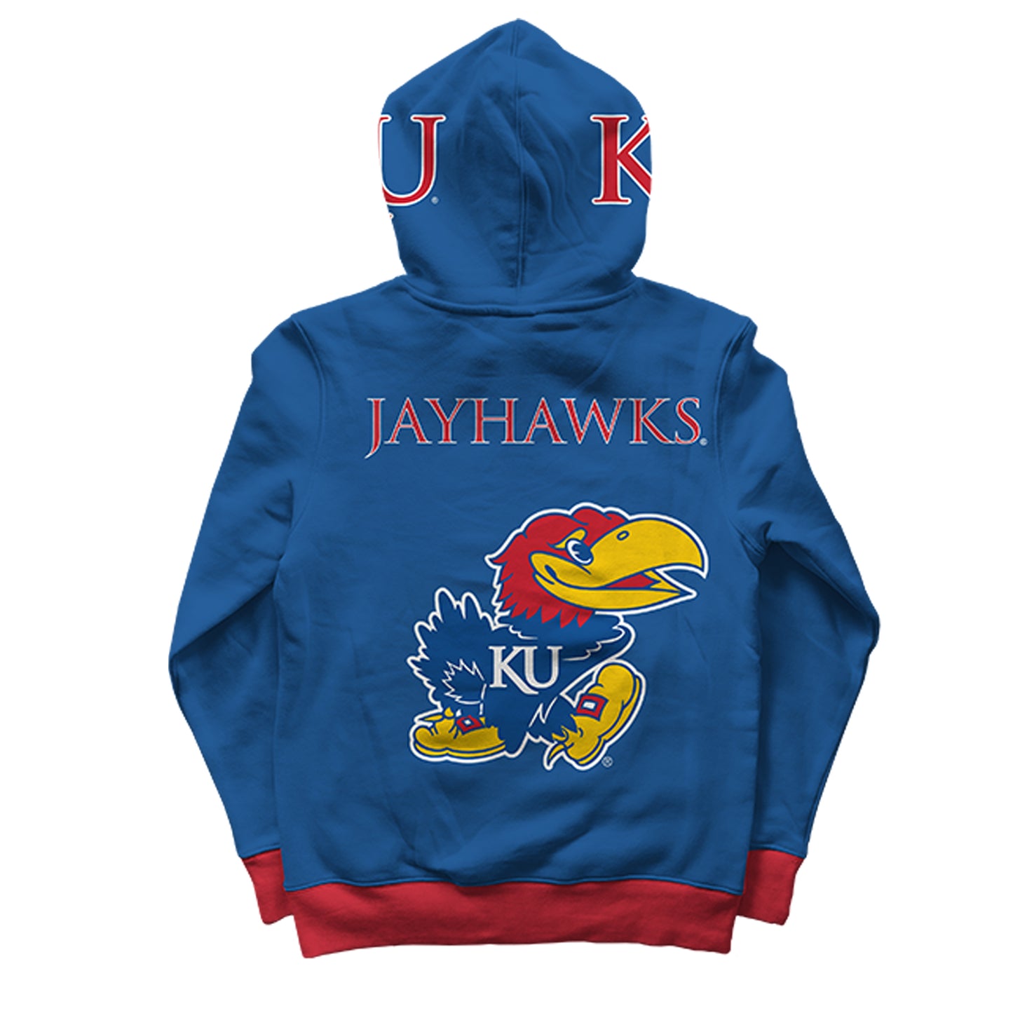 University of Kansas Rally Blue Pullover Hoodie