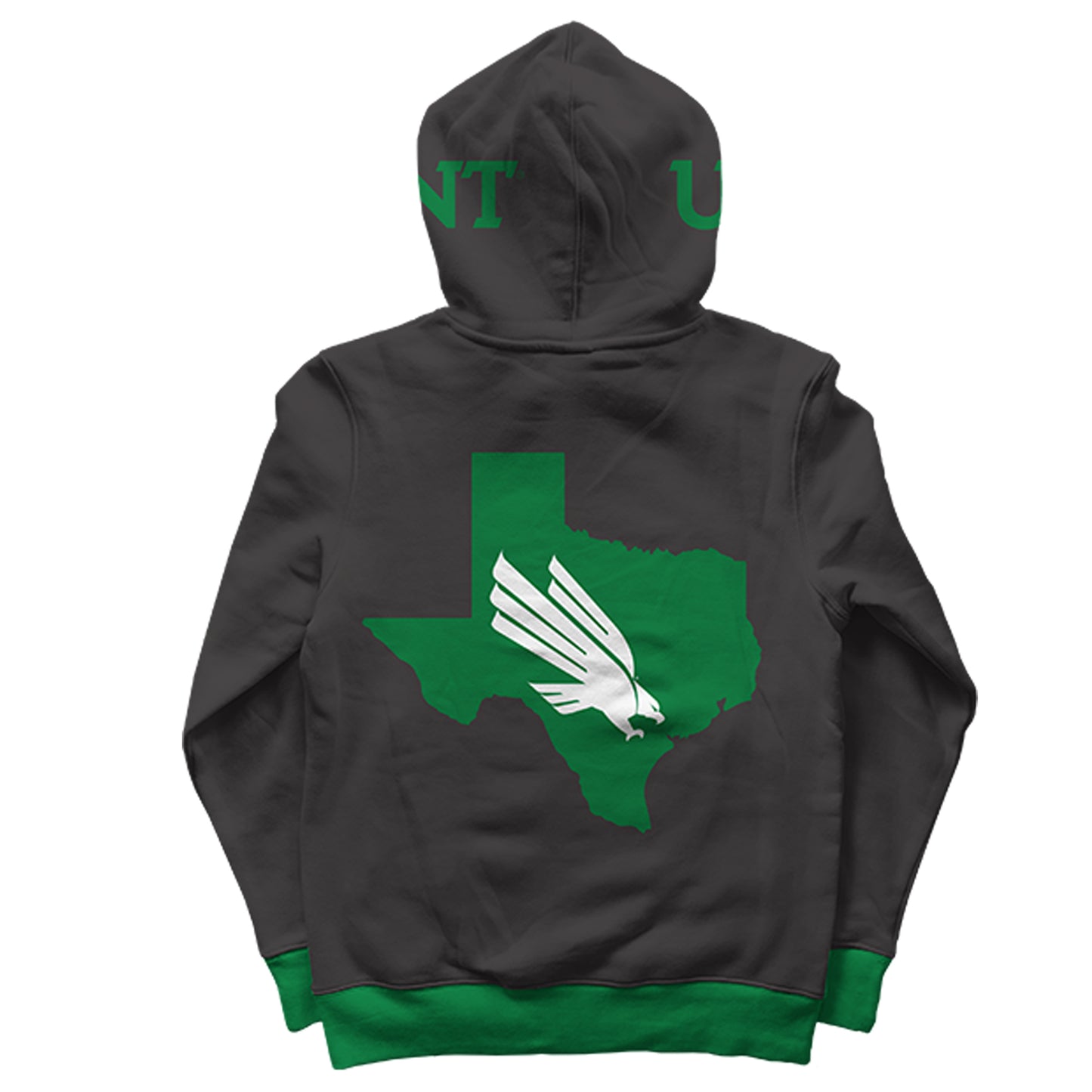 University of North Texas Tailgate Black Hoodie