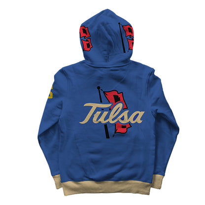 University of Tulsa Rally Blue Pullover Hoodie