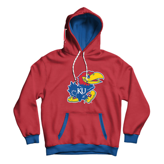 University of Kansas Classic Red Pullover Hoodie