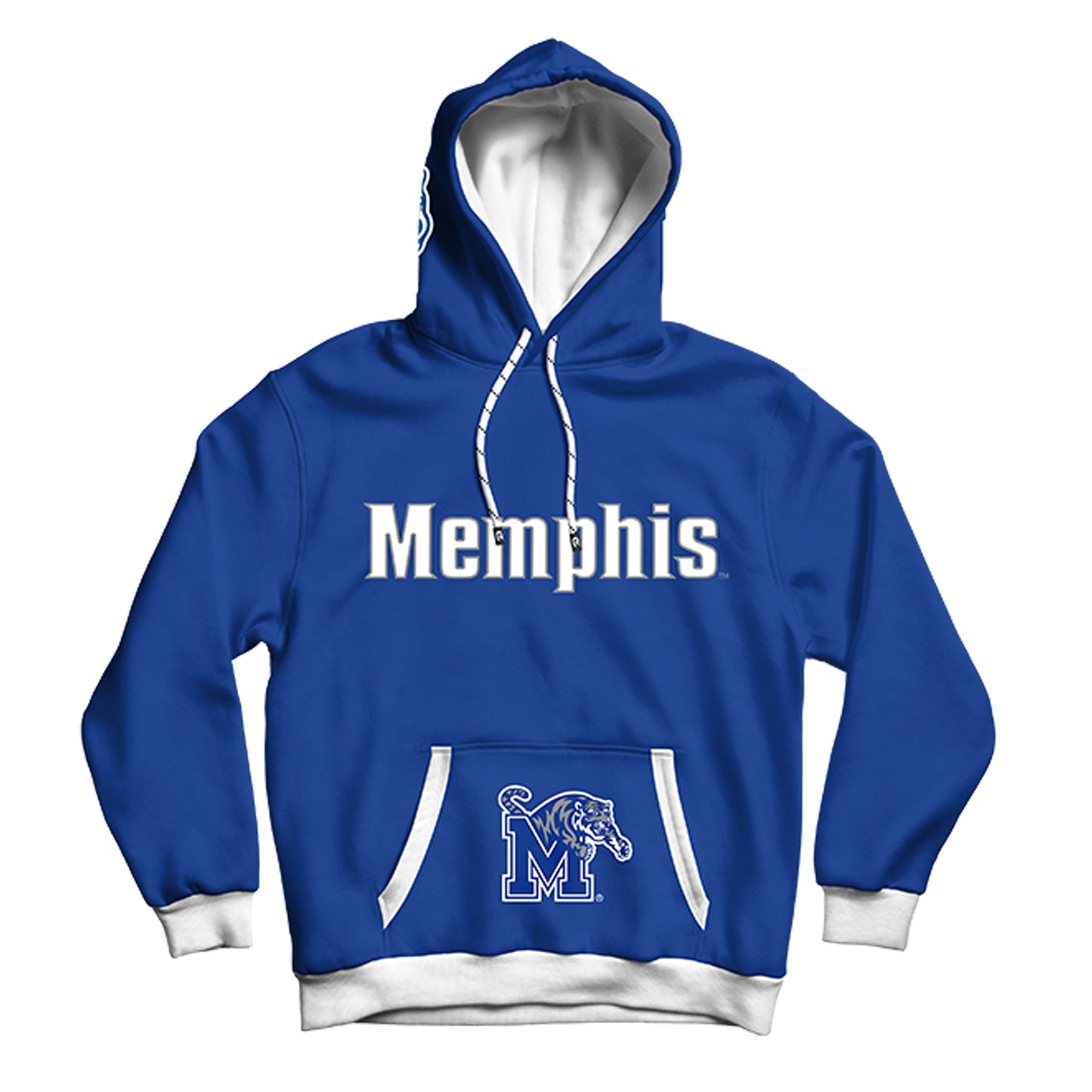 University of Memphis Rally Blue Pullover Hoodie