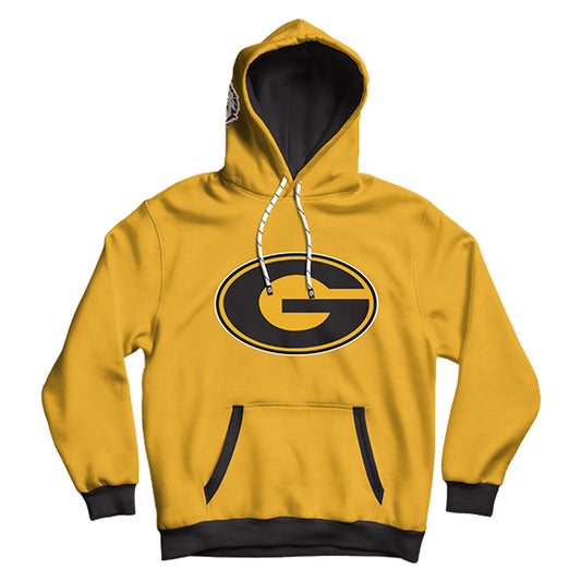 Grambling State University Classic Gold Pullover Hoodie