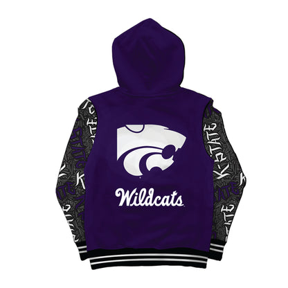 Kansas State University Wildstyle Purple Pullover Hoodie