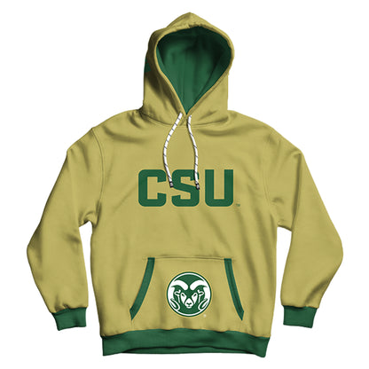 Colorado State University Rally Gold Pullover Hoodie