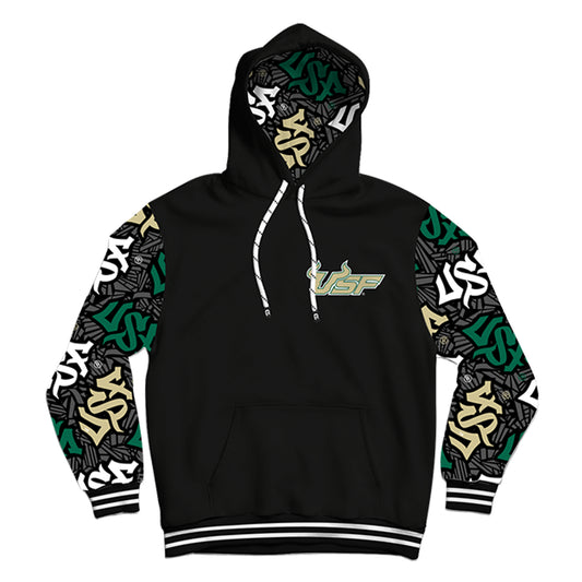 USF Wildstyle Black Pullover Hoodie