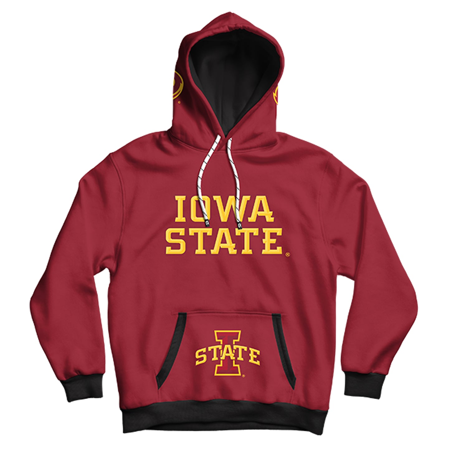 Iowa State University Rally Maroon Pullover Hoodie