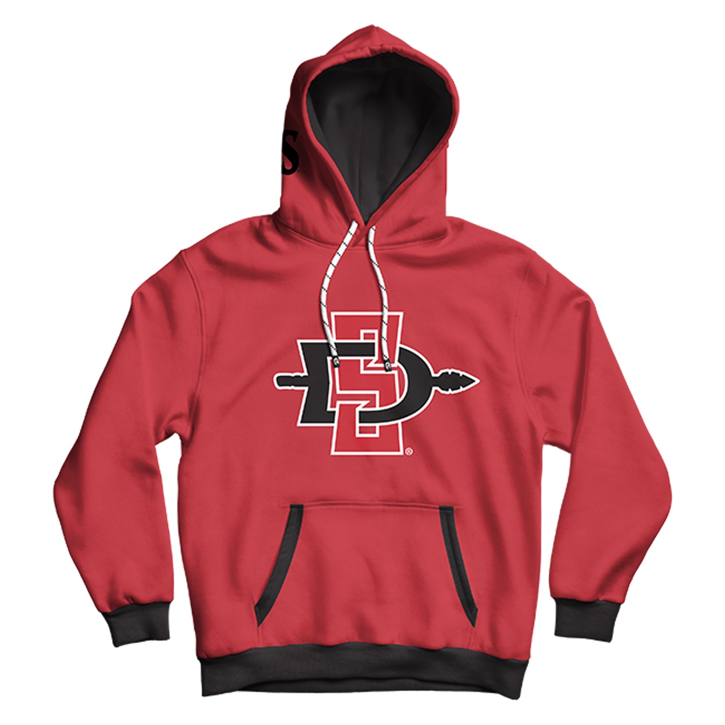 San Diego State University Classic Red Pullover Hoodie