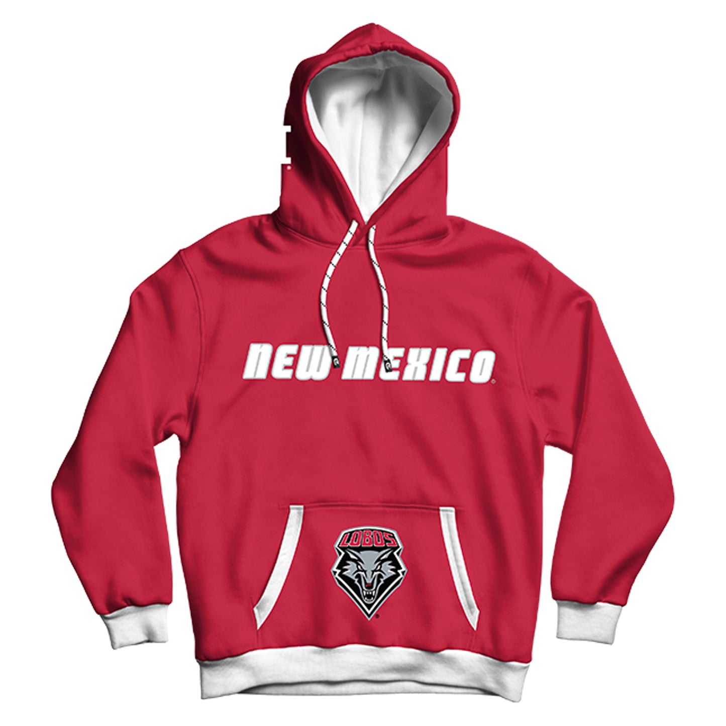 University of New Mexico Rally Red Pullover Hoodie