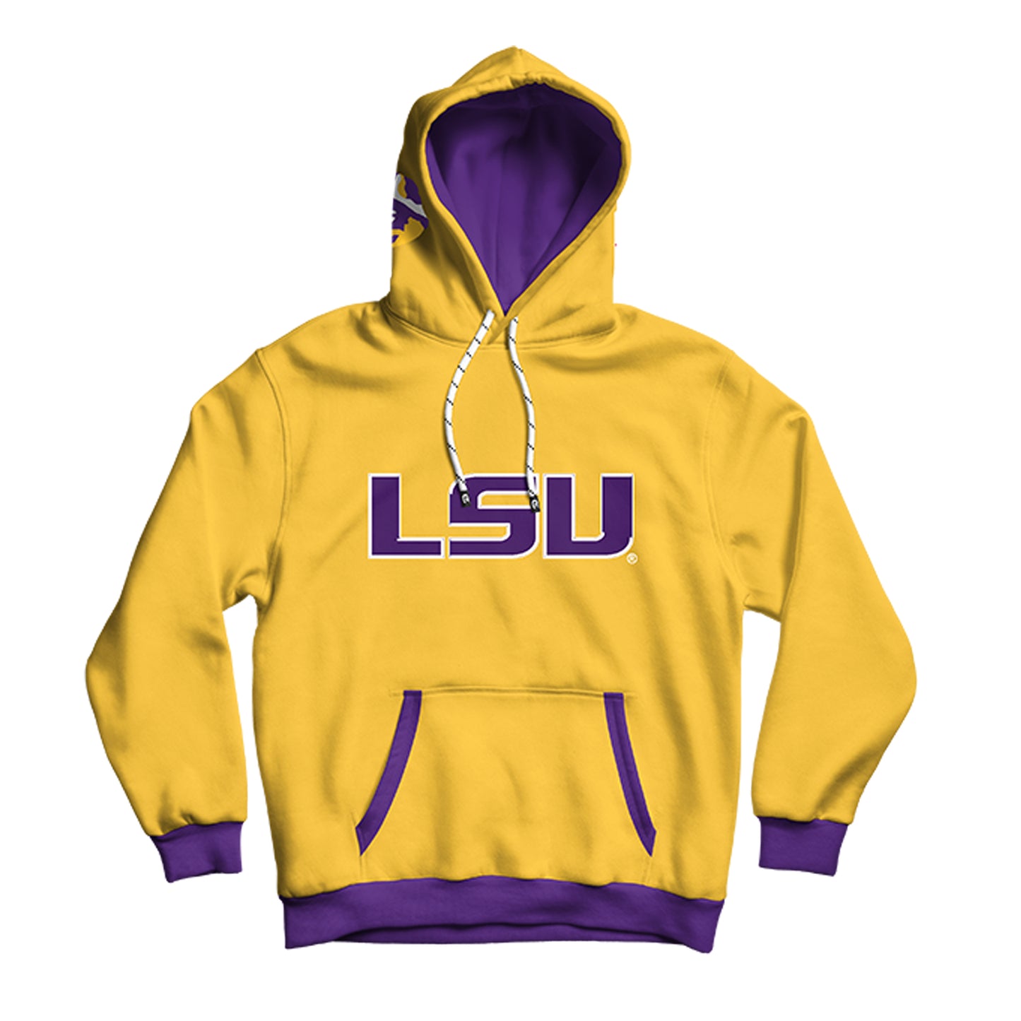 LSU Classic Gold Pullover Hoodie