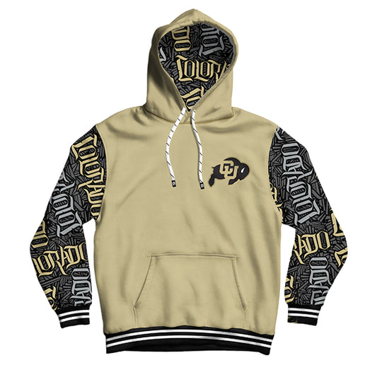 University of Colorado Wildstyle Gold Pullover Hoodie