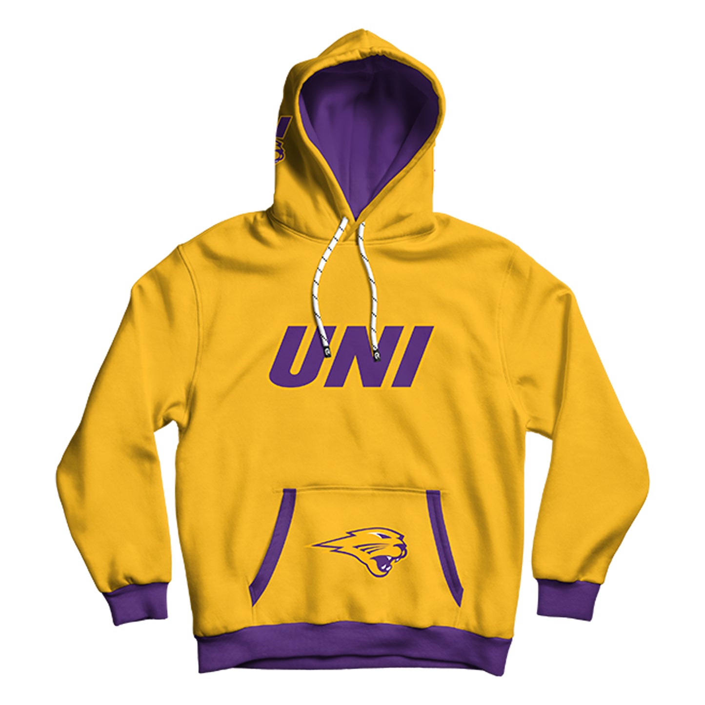 University of Northern Iowa Rally Yellow Pullover Hoodie