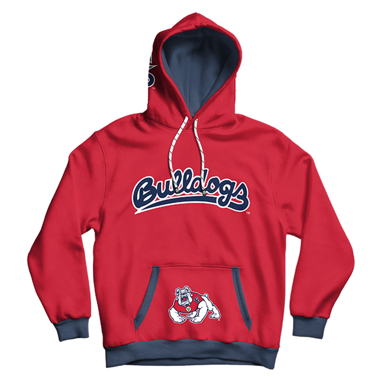 Fresno State University Rally Red Pullover Hoodie