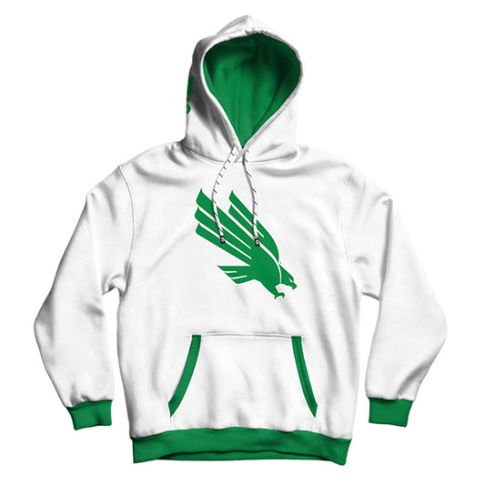 University of North Texas Classic White Pullover Hoodie