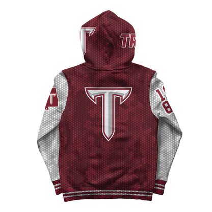 Troy University Varsity Pullover Hoodie