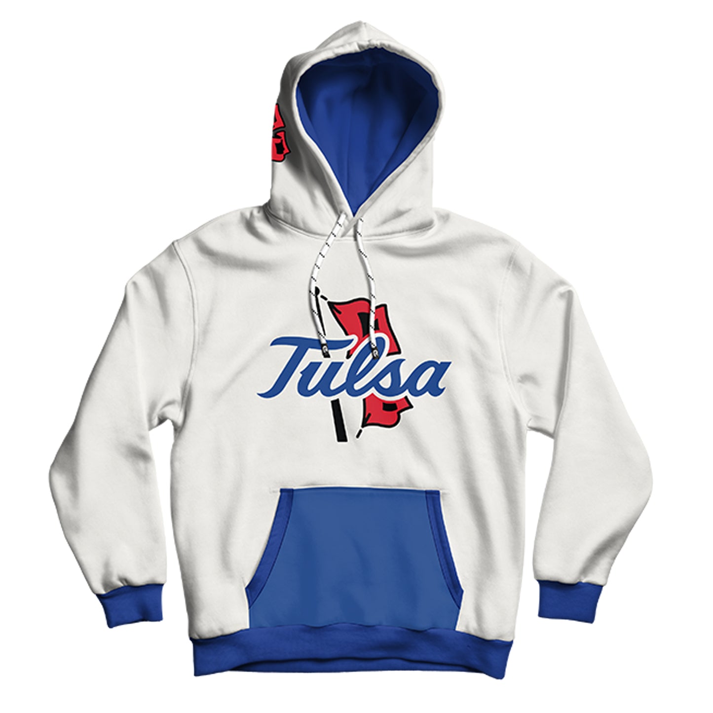 University of Tulsa Tailgate White Hoodie