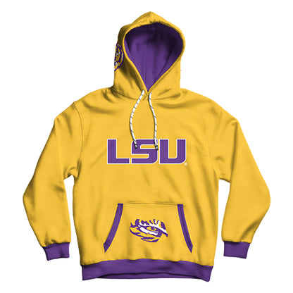 LSU Rally Yellow Pullover Hoodie