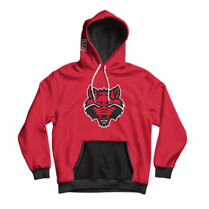 Arkansas State University Tailgate Red Hoodie