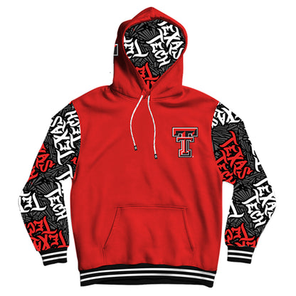 Texas Tech University Wildstyle Red Pullover Hoodie