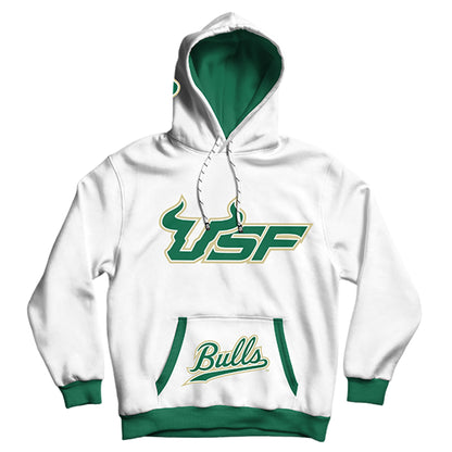 University of South Florida Rally White Pullover Hoodie