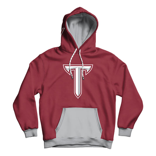 Troy University Tailgate Maroon Hoodie