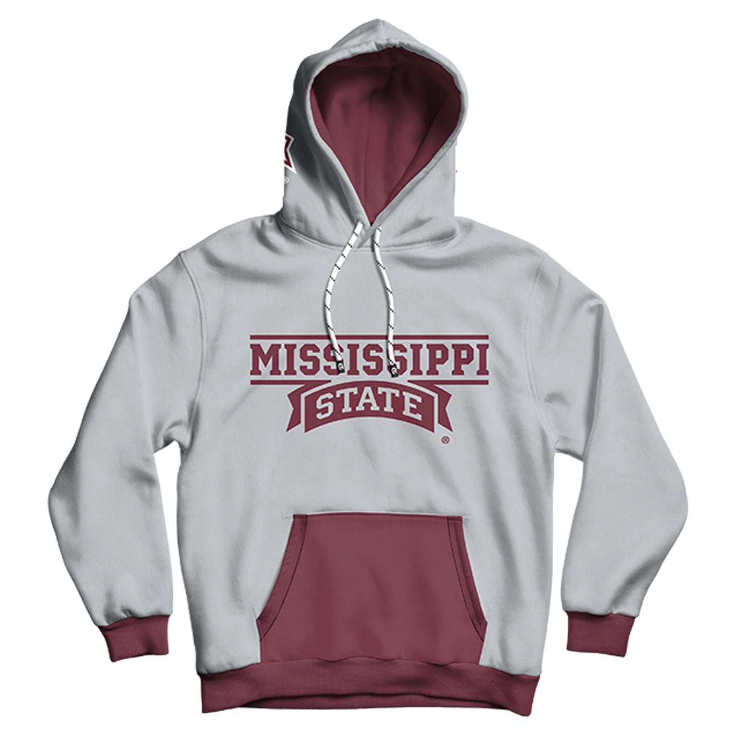 Mississippi State University Tailgate Grey Hoodie